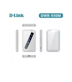D-Link: DWR-930M - LTE 4G/HSPA 3000mAh Pearl White N300 Battery Router