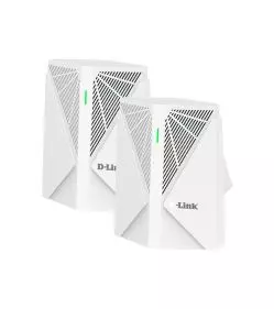 D-Link: Wireless AX 5400 Wi-Fi 6E Tri- Band 2.4GHz/5GHz/6GHz Pack of 2 units 