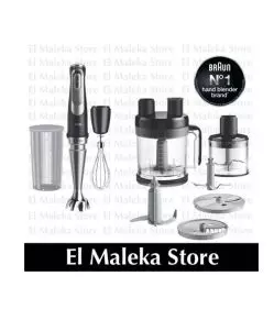 Braun MQ 9185XLI, 1200 Watts, 2L Chopper & 500 ml Chopper. iMode Technology, smart speed technology