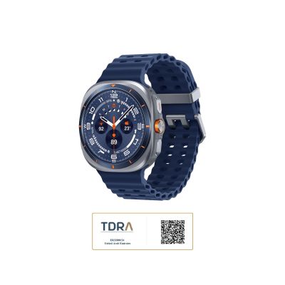 Galaxy Watch Ultra 2025 47mm (UAE Version) LTE Smartwatch, 64GB Storage, Durable Titanium Casing, Cushion Design, Quick Button, Al-Powered Health Monitoring