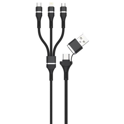 TRANDS 60W 3IN1 QC CABLE 1.2M TR-CA8476