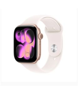 APPLE WATCH SERIES 11 GPS 42MM - ROSE GOLD ALUMINIUM CASE WITH LIGHT BLUSH SPORT BAND S M