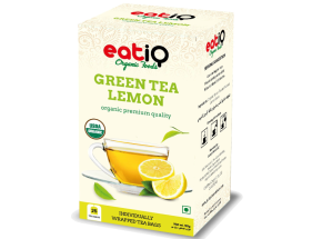 EATIQ ORGANIC  GREEN TEA LEMON  50GM (25 X 2GM)