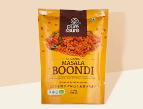 PURE & SURE ORGANIC MASALA BOONDI 200GM