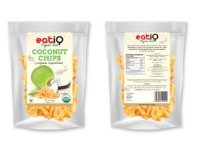 EATIQ ORGANIC COCONUT CHIPS - 100GM