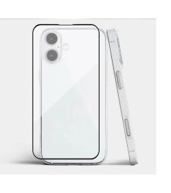 Max & Max iPhone 16 Clear Case with Glass