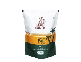 PURE & SURE ORGANIC PALM SUGAR 500GM