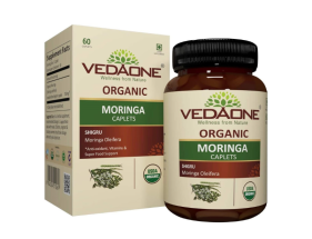 VEDAONE ORGANIC MORINGA CAPLETS (60'S)