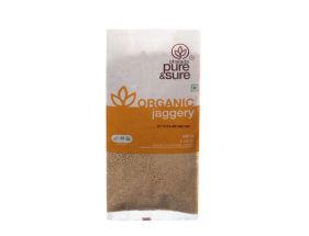 PURE & SURE ORGANIC JAGGERY 500GM