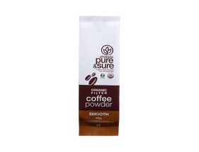 PURE & SURE ORGANIC COFFEE POWDER  SMOOTH 200GM