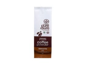 PURE & SURE ORGANIC COFFEE POWDER SMOOTH 200GM