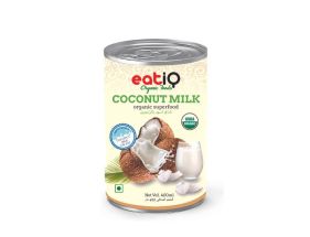 EATIQ  ORGANIC COCONUT MILK- 400ML  [17% FAT]