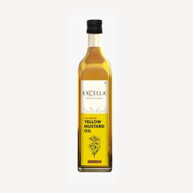 EXCELLA- COLD PRESSED YELLOW MUSTARD OIL 1 LTR