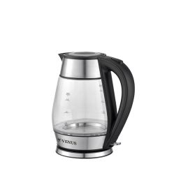 Venus VCK 1811GG - Venus Glass kettle,1.7 Litres, Automatic shut off, LED power indicator 