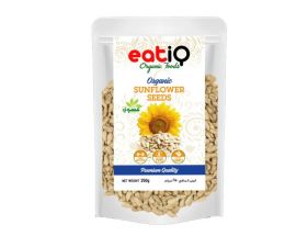 EATIQ ORGANIC SUNFLOWER SEEDS 250GM