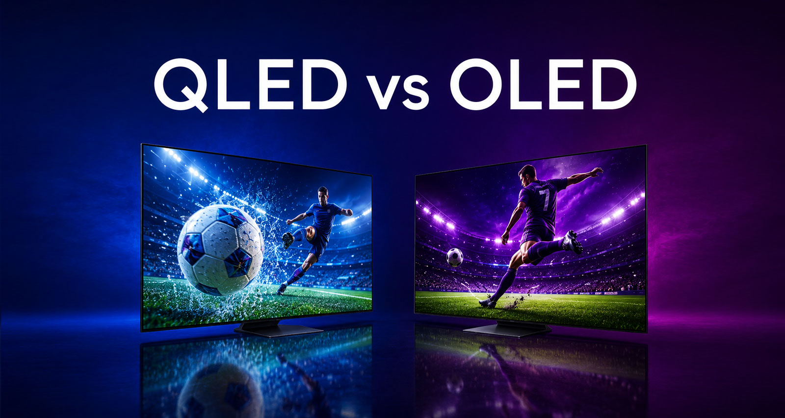 Samsung QLED vs OLED for Football — Which One Should You Choose?